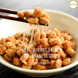 Vitamin K2 MK-7 Natto | Helps with Energy, Reverse Calcification, Anti-Ageing, Fertility, Balances Blood Sugar, Osteoporosis and Mental Clarity | Made in UK | 100mcg 120 Capsules - Health Nation
