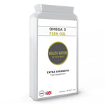Omega 3 Fish Oils | Helps with Vibrant Skin, Hair, Nails, Anxiety, Stress, Mental Clarity, Mood, Sleep, Fertility, Cold/Flu, Joint Pain, Eye Health and Anti-Ageing | Made in UK | 1000mg 90 Soft Gels - Health Nation