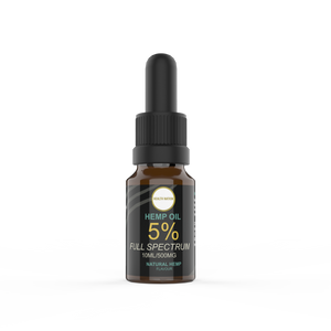 Hemp Oil Drops 5% | Full Spectrum Raw Extract | Helps with Pain, Anxiety, Stress and Mood | EU Organic Grown | Made in UK | Tested by a UK 3rd Party Lab to prove Purity and Potency - Health Nation